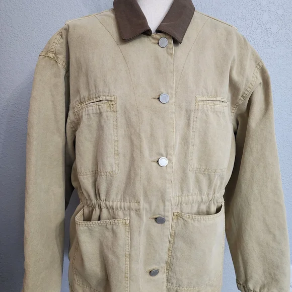 Anthropologie Blank NYC Tan Utility Jacket - Picture 4 of 7